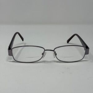 Modern Metals Beth Gunmetal Reading Bifocal Eyeglasses FRAMES ONLY 53 15 135